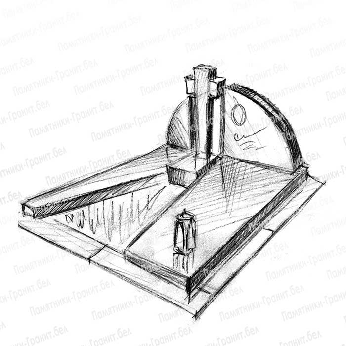 эскизы эксклюзивных памятников фото