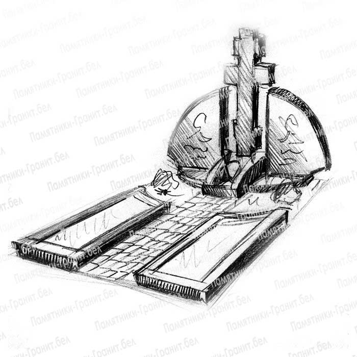 Заказать памятник Жлобин фотография