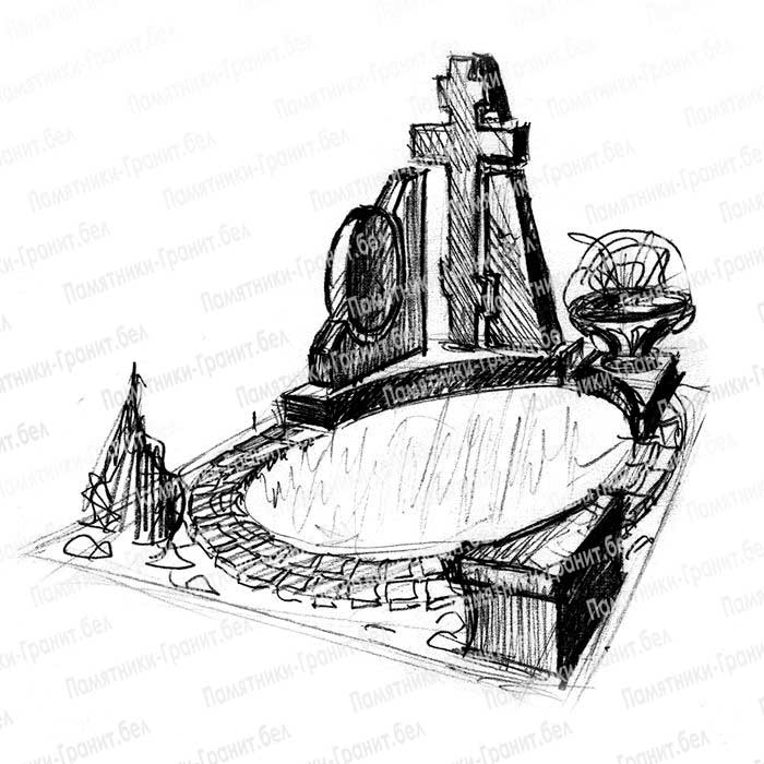 Памятник Жлобин фото