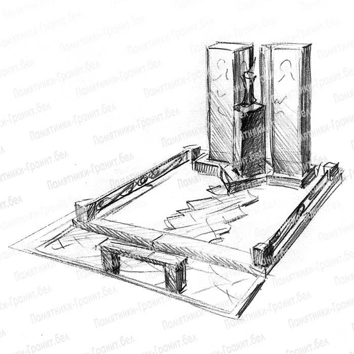 эскизы эксклюзивных памятников фото